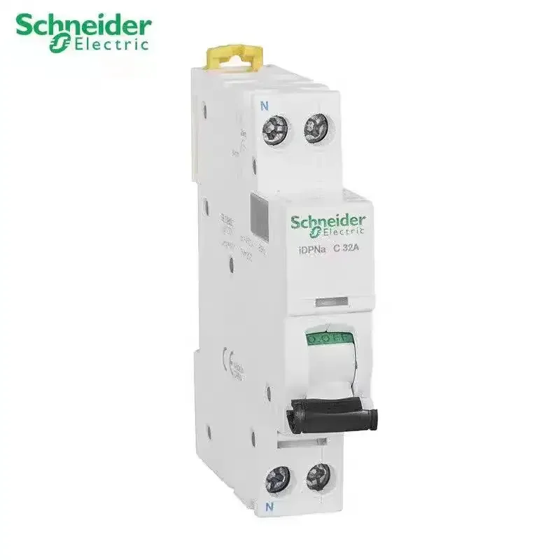 Schneider Electric MCB iDPNa 1P+N Mini Circuit Breaker 30mA Leakage Protection Vigi iDPN ELE 6A-40A for Electrical Safety