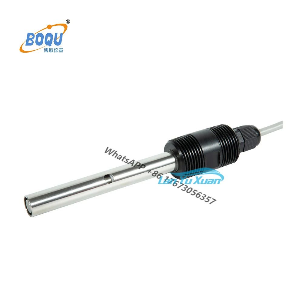 Boqu Ddg-0.01/0.1/1.0 Analog Output Model Food And Beverage Industry Plant Online EC Conductivity Sensor Electrode Probe