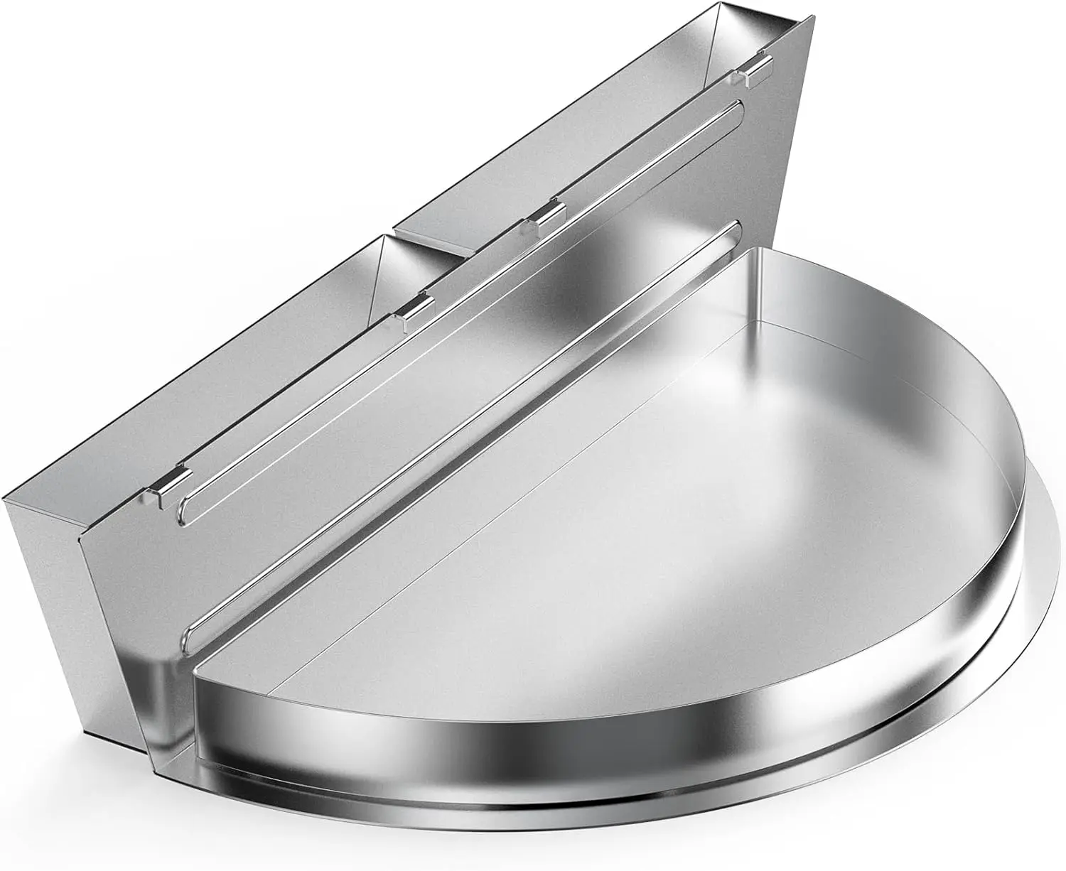 

Поддон для сбора воды из нержавеющей стали со съемными резервуарами для угольных грилей Weber 22 дюйма, аксессуары для барбекю