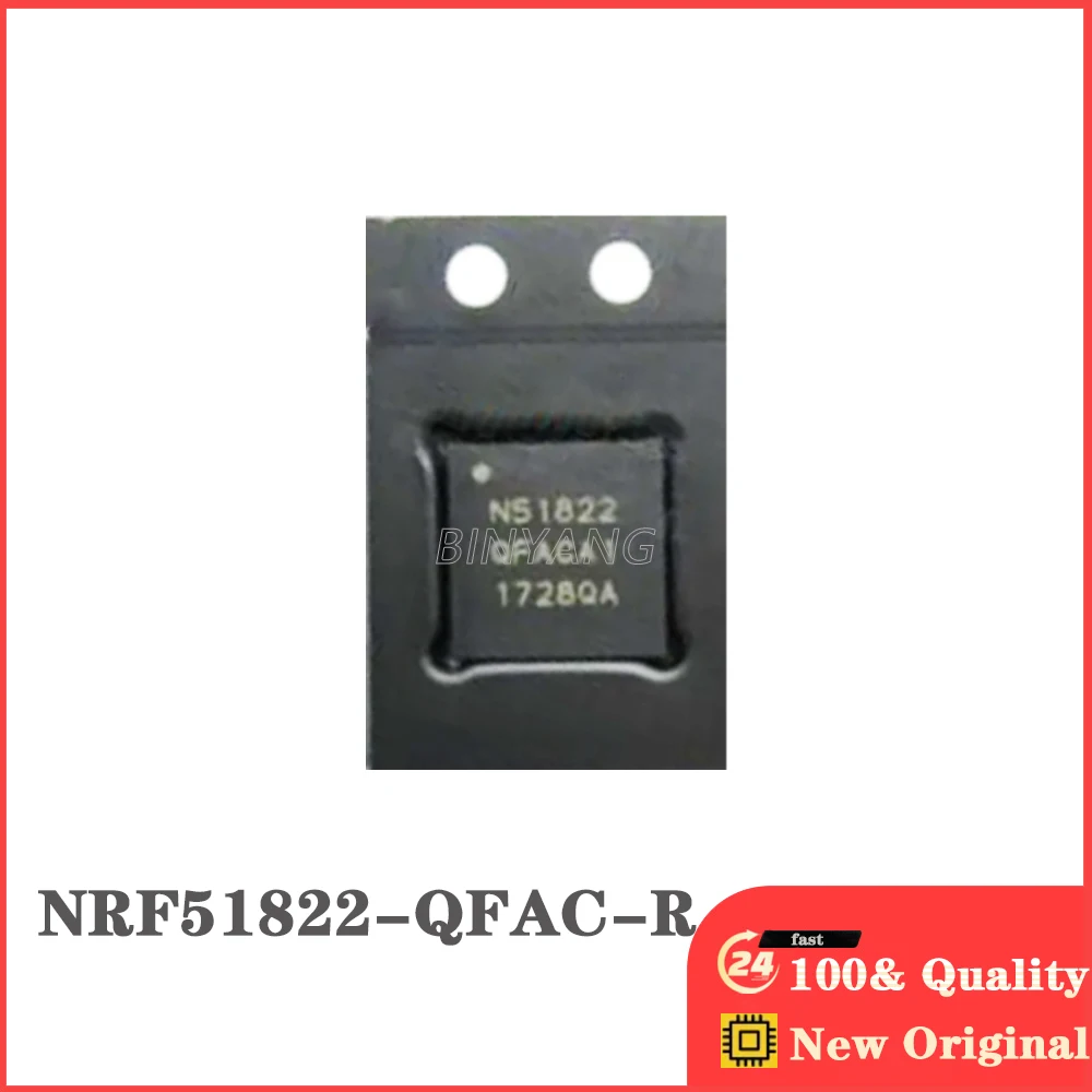 (10piece) 100%  NRF51822-QFAC-R  NRF51822-QF  QFN  New Original Stock IC Electronic Components