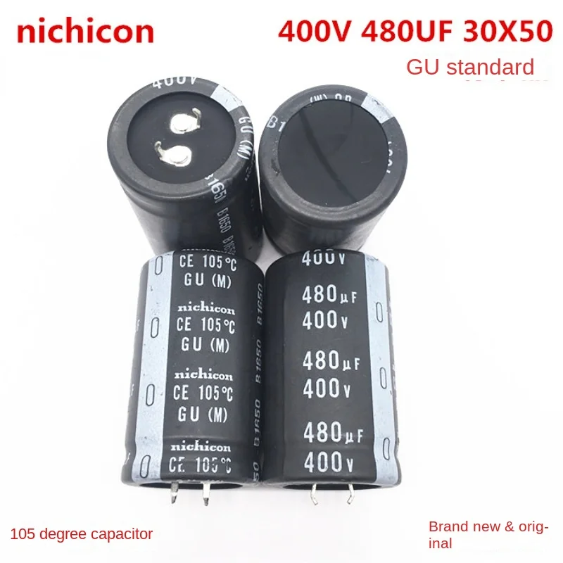 (1PCS) 400V480UF 30X50 Nikikon electrolytic capacitor 480UF 400V 30 * 50 can replace 470UF