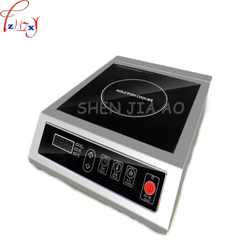 3500W Stainless Steel Induction Cooker Waterproof Glass Plate Is Suitable For Home Smart Induction Cooker Hotel Restaurant