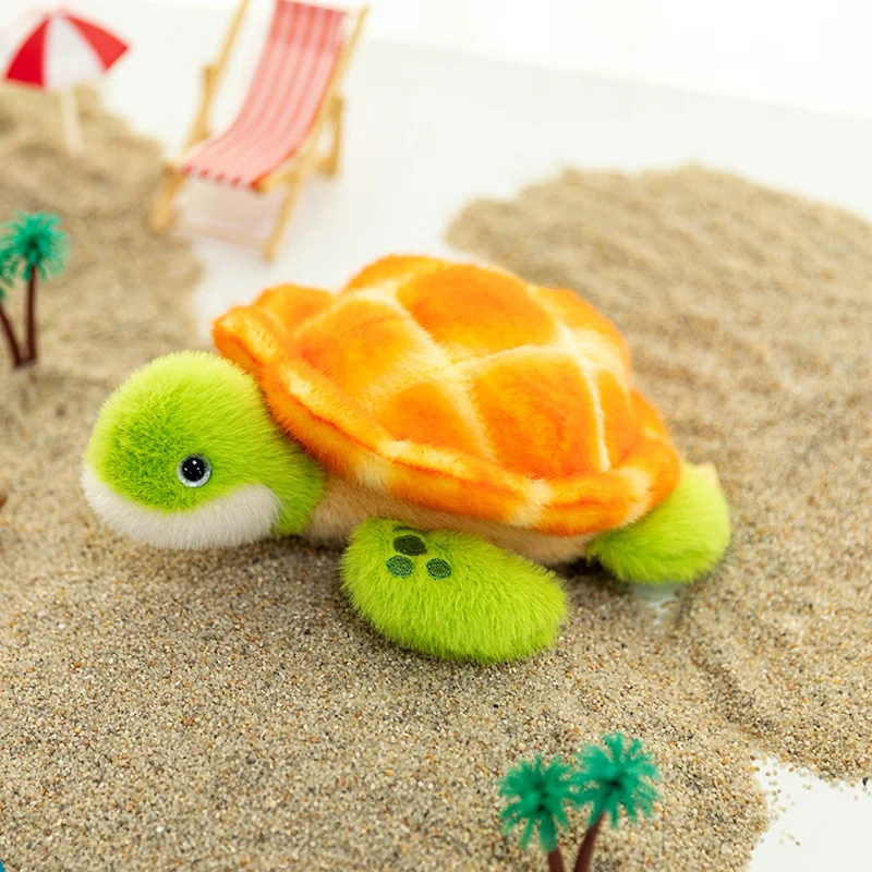 18 سنتيمتر السلحفاة الإبداعية ألعاب من القطيفة البحرية الحيوان السلاحف أفخم الدمى لينة السلحفاة الحيوانات المحشوة عيد ميلاد أو عطلة هدية للأطفال