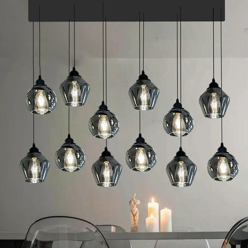 

New modern home minimalist decoration living room pendant light dining room pendant light unique LED indoor lighting