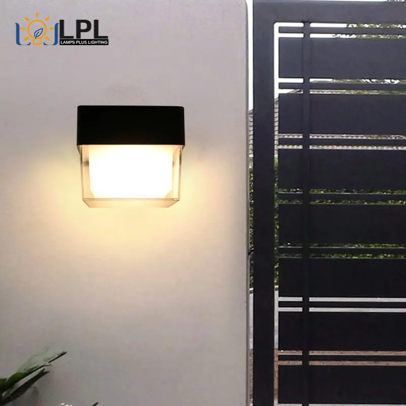 

Modern LED Wall Lamp Outdoor Lighting Surface Mounted IP54 Waterproof 9W 220V 240V Garden Balcony Street Porch Park Light