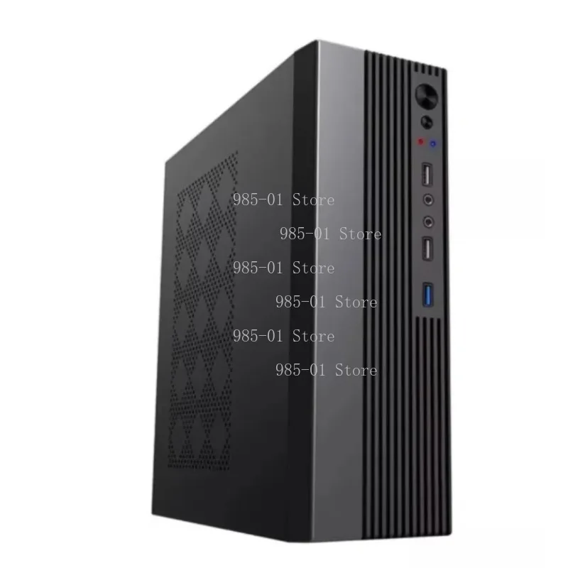 MATX Mini Small Desktop Chassis, Empty Computer Case Shell T2 Chassis