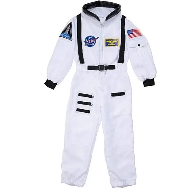 Halloween Astronaut Kinder Performance Kostüm Raumanzug Eltern-Kind-Thema Effell PU-Material Frühlingssaison