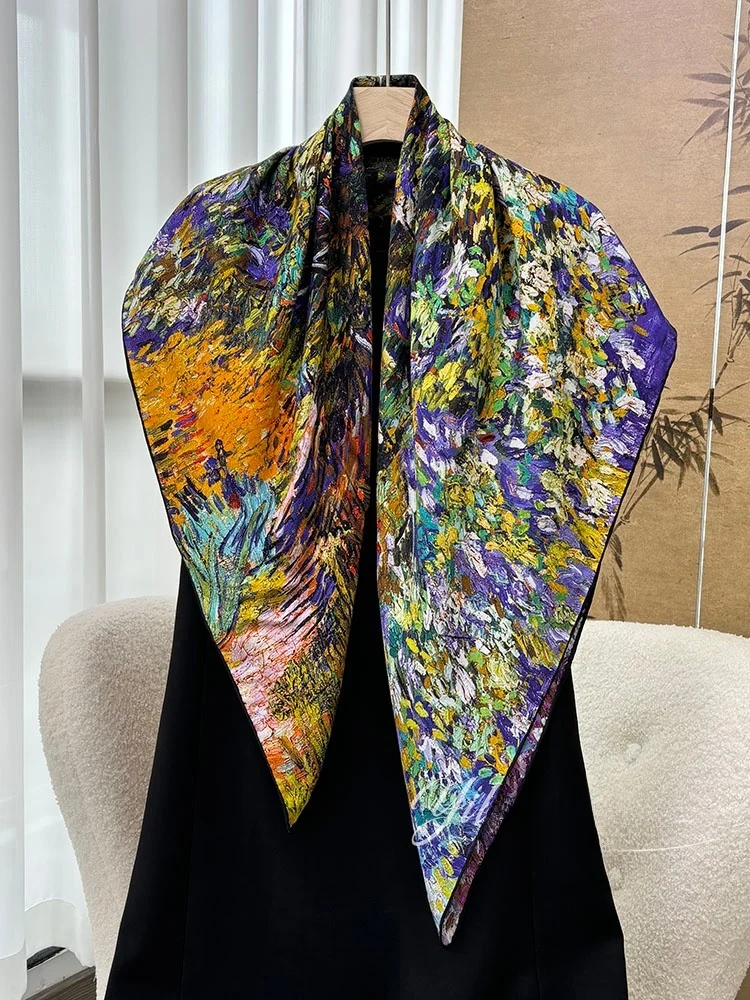 Echarpe-en-soie-drland-ban-xi-taille-moyenne-printemps-automne-echarpe-en-soie-pour-femme-94-cm-style-chinois-decorative-motif-geometrique