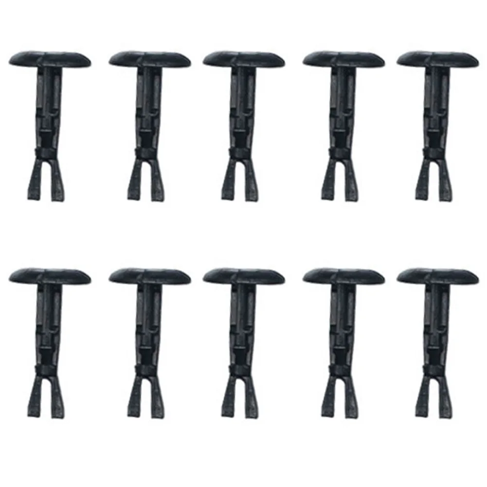 

Black Plastic 10Pcs Retainer Clip Fasteners for Toyota Front Fender Bumper Cover OEM Style Replacement OE Spec