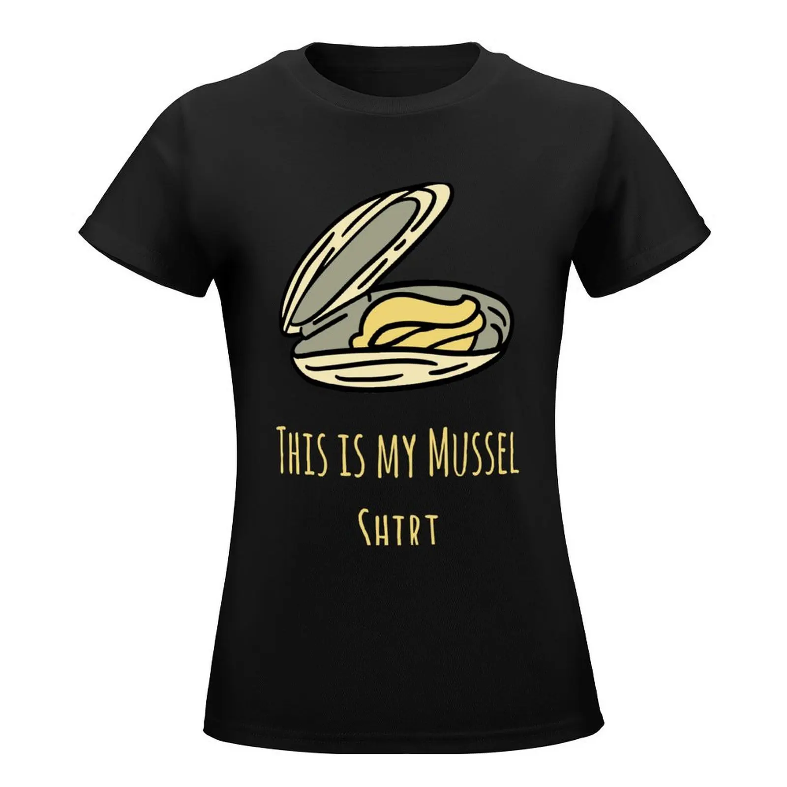 The Clam Muscle Shirt - Mussel Shirt T-Shirt tees graphics female Women t shirt