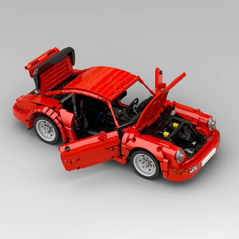 بطل سرعة السيارات Moc قوالب بناء وحدات سوبر سيارة رياضية نموذج التكنولوجيا كتل عيد الميلاد لتقوم بها بنفسك لعبة هدية البناء #4