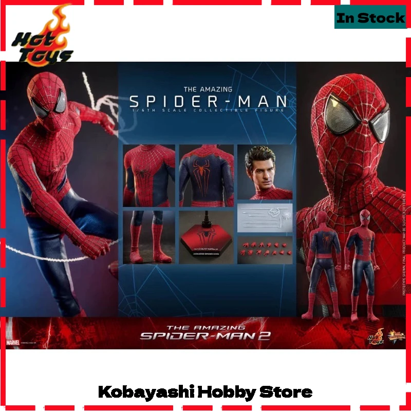 

Brand New in Stock Hot Toys MMS658 The Amazing Spider-Man 3.0 Andrew Garfield Normal Ver 1/6 Premium Collectible Figure