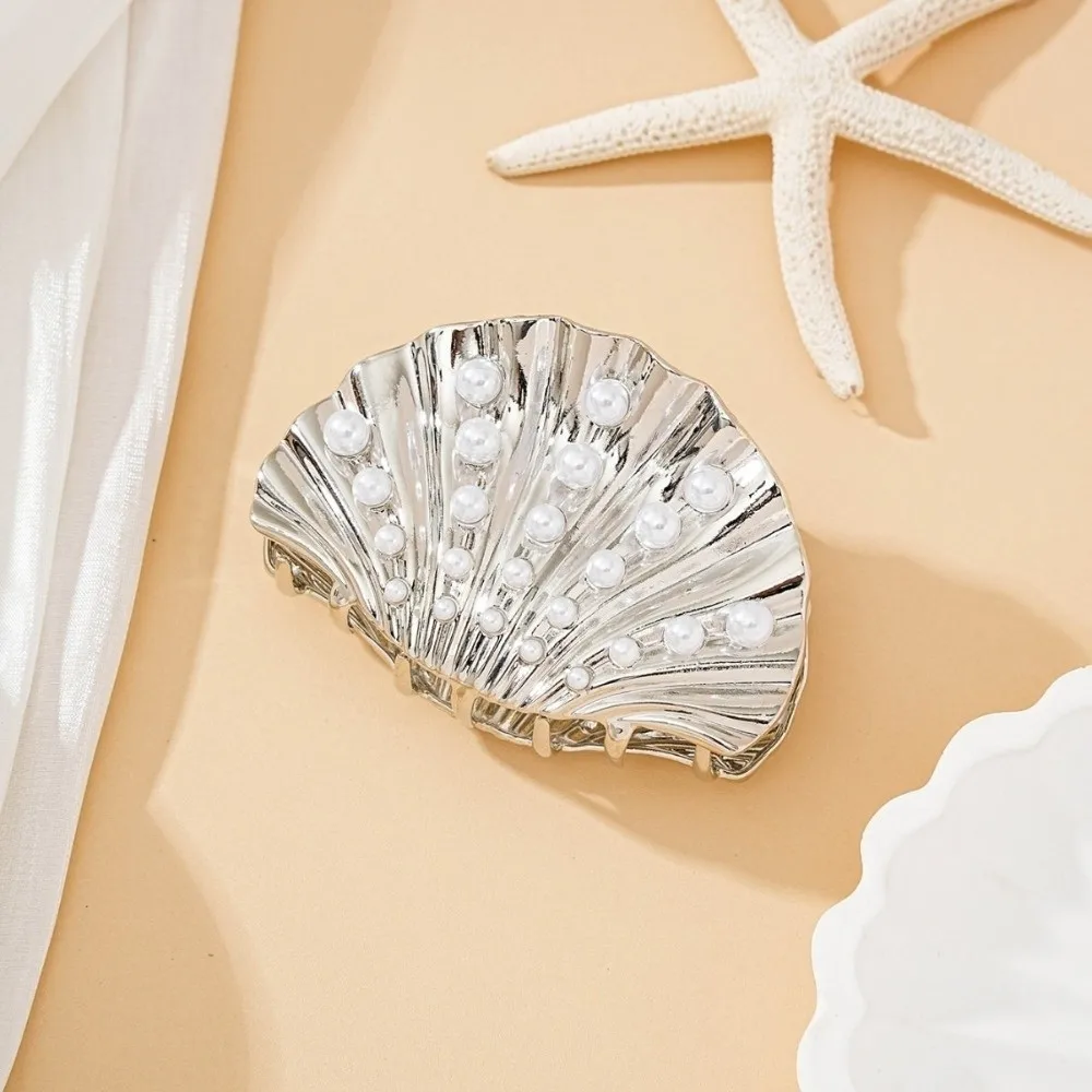 

Заколка-краб для волос в корейском стиле, серия Temperament Ocean, для женщин, в форме осьминога, ракушки, акулы, для хвоста