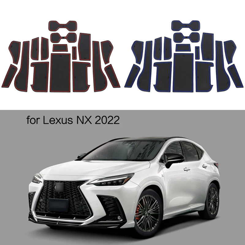 

Car Door Groove Mat For Lexus NX 2022 Door Slot Pads Modified Dust Pad Storage Pad Car Interior Accessorie