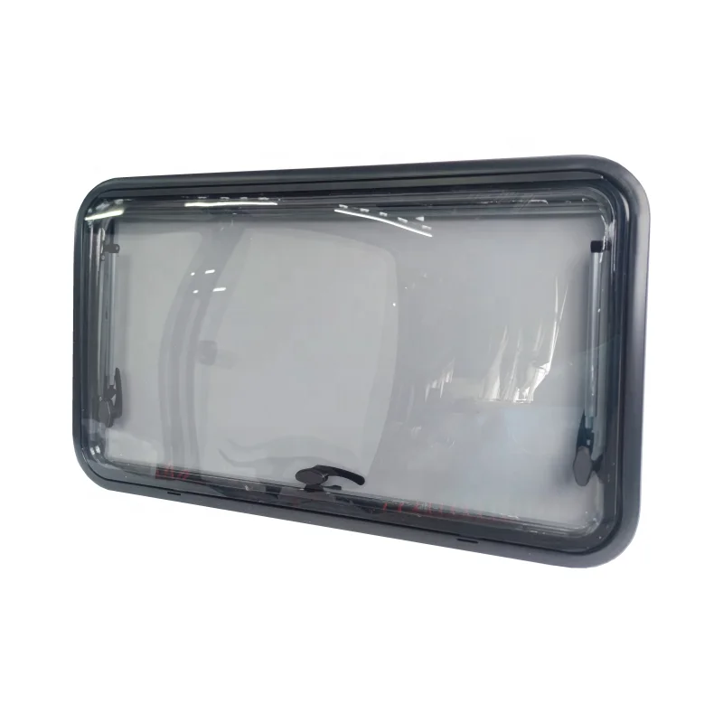 

Caravan RV Camper Push Out Window with Aluminum & Acrylic Frame for Off-road Travel Trailer Motorhome Camping