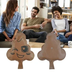 2024 Whoopee Cushion Self Inflating Poop Shape Fart Prank Toy Poop Shape Fart Pillow Halloween Funny Pranks Toy Fart Sound Pad