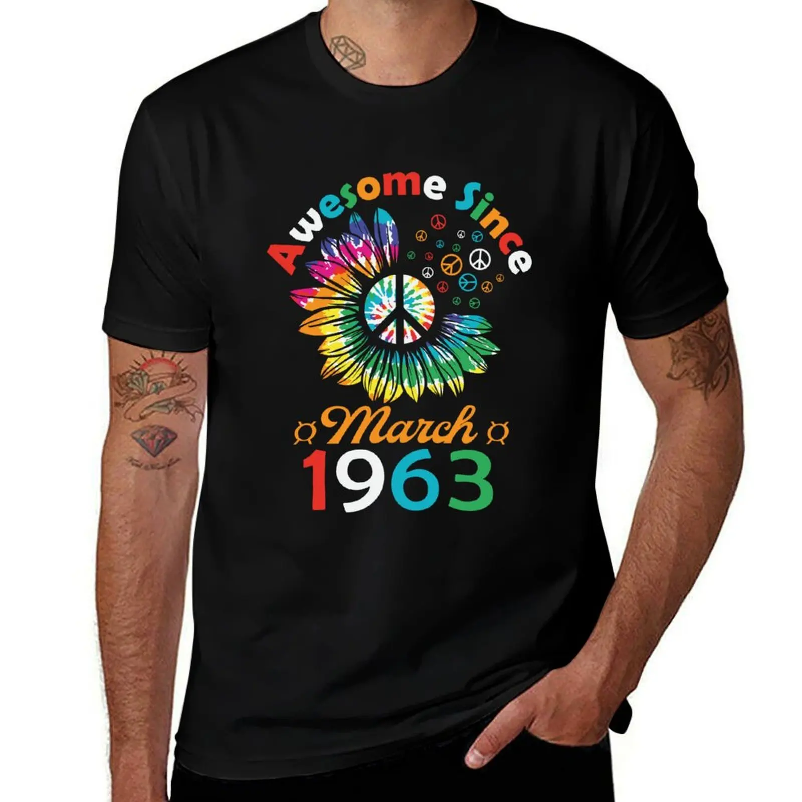 

Funny Birthday Quote, Awesome Since March 1963, Retro Birthday T-Shirt essential t shirt anime tshirt T-shirt