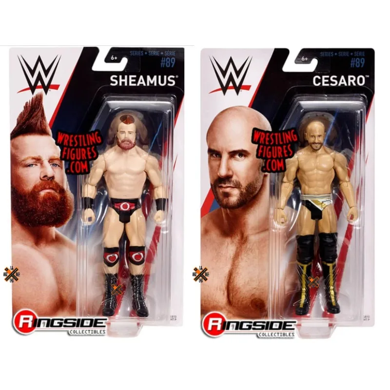 

Wrestler Action Figures RA Caesar Rosimus Give Children Hand-held Hanging Cards Holiday Gifts
