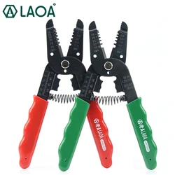 LAOA 7 in 1 Electrician Wire Stripper Cable Cutting Tool Crimping Pliers Made in Taiwan