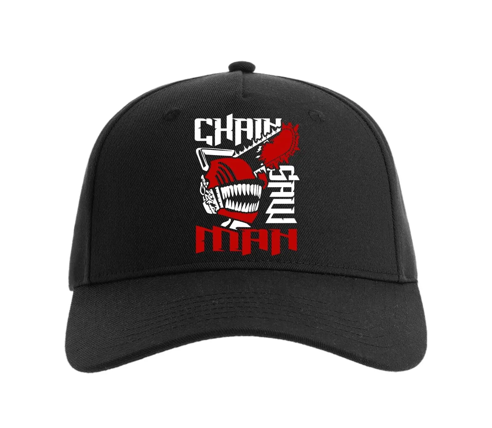 

Chainsaw Man Denji Anime Baseball Cap Trucker Hat Dad Cap Fullcap