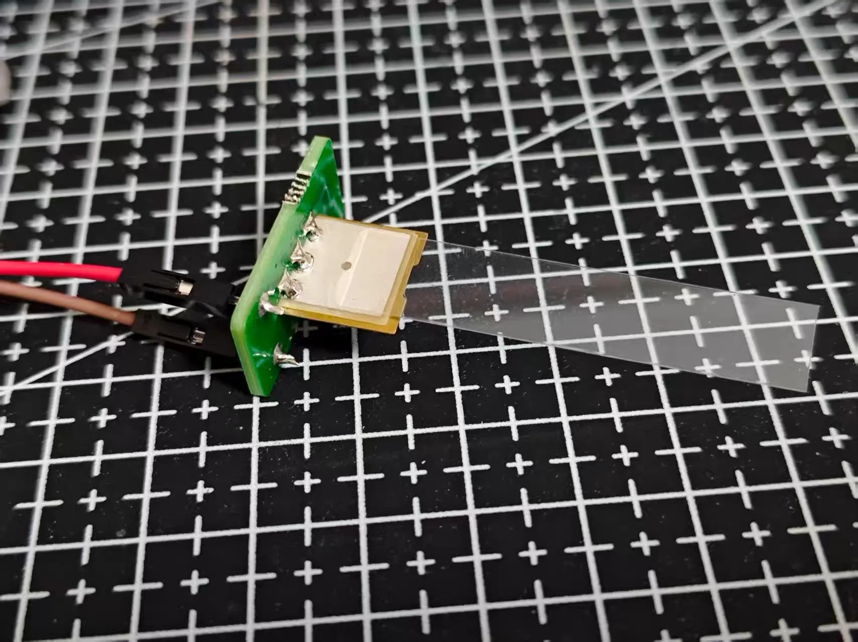 1pcs Piezoelectric ceramic fan for piezoelectric effect demonstrations, DIY cooling