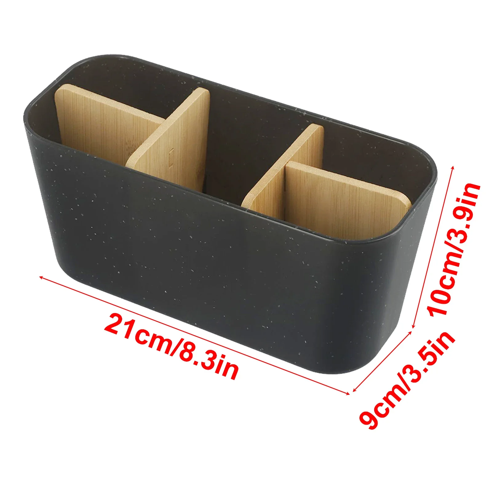 Clutter Organizer Storage Box High Quality With Five Compartments 21*9*10cm For Home Office Househlod Supplies