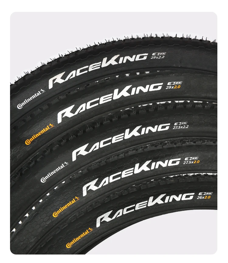 Continental MTB Tire Race King 26 27.5 29 2.0 2.2 Tire Rim 180TPI Bicycle No-Folding Tire Steel Wire Tyre Anti Puncture