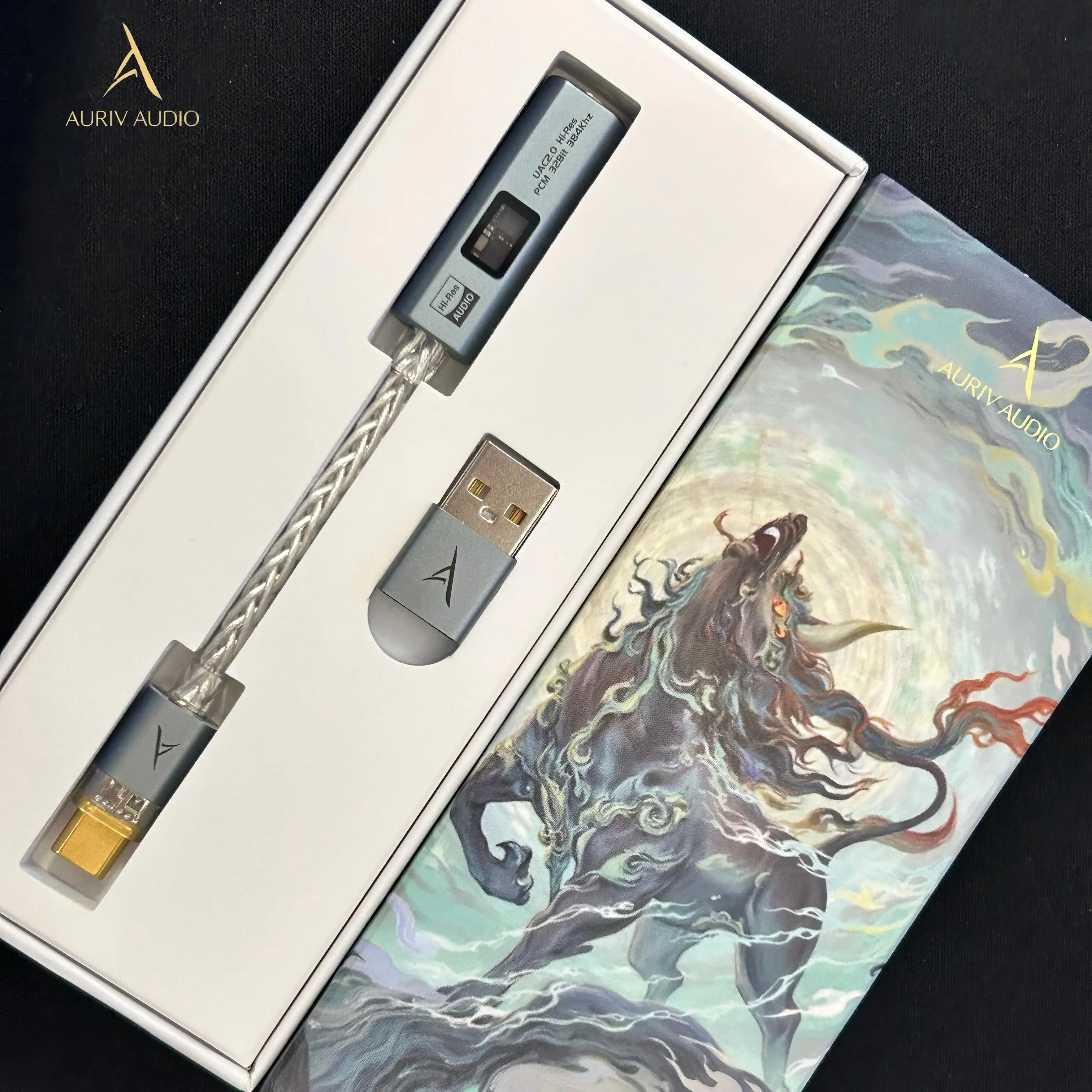 Portable Dac Dongle Usb C - AURIV Kuilong USB‑C HiFi DAC Amp