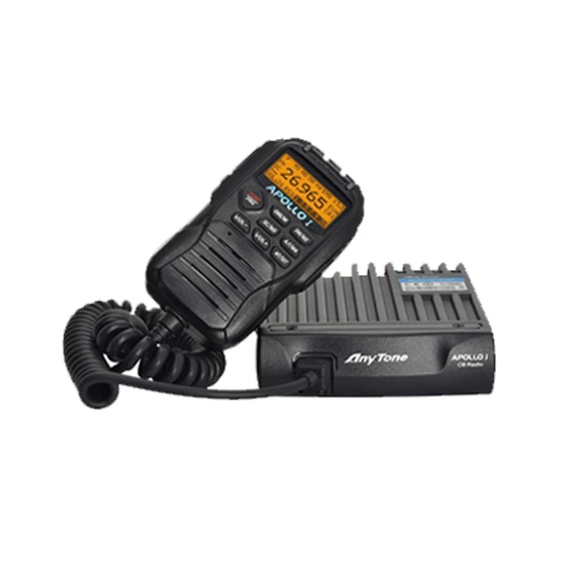 AT-5555N II AnyTone 10 Meter Radio for Truck with CTCSS/DCS Function High Power Long range CB Radio Mobile Transceiver AM/FM/SSB