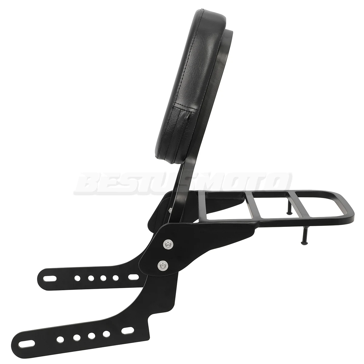 Motorcycle Passenger Backrest Sissy Bar Luggage Rack For Harley Nightster 975 RH975 RH 975 Special 2022 2023 2024 2025 2026 view 3