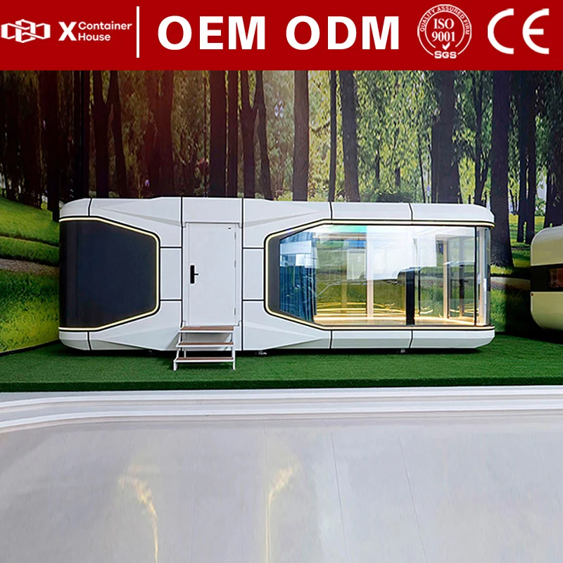 Space Capsule Home Buildings Prefab Home House Tiny Houses Prefabricated Real House Luxury Prefabricated Villa Pre Fab Homes