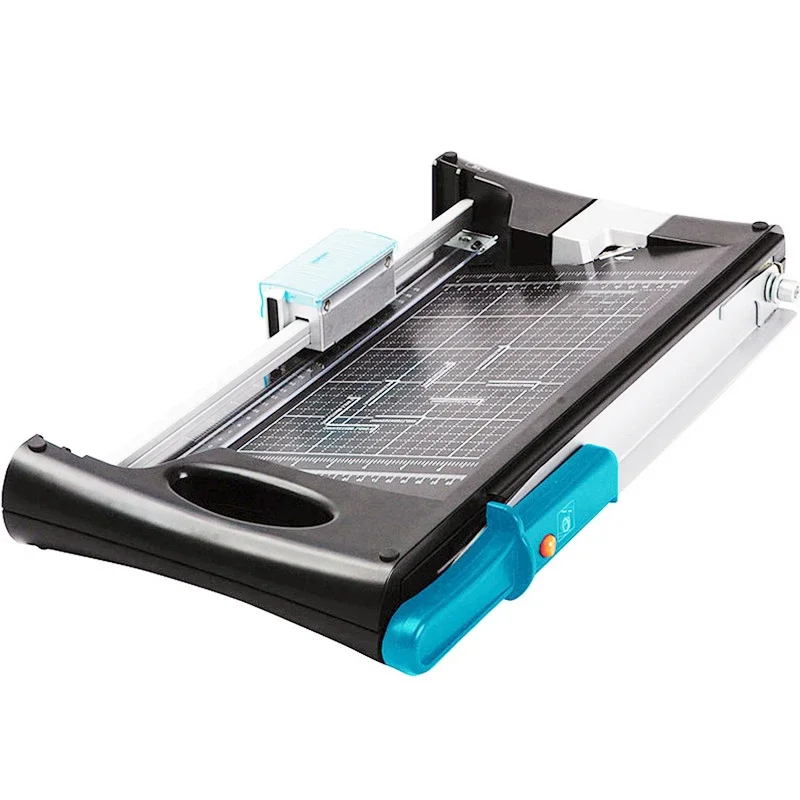 Upgrade Paper Trimmer Linear DC-20 Double Sided Cutter Multifunctional Paper Cutter Crop Straight Line Dotted Line Wavy Line Cha