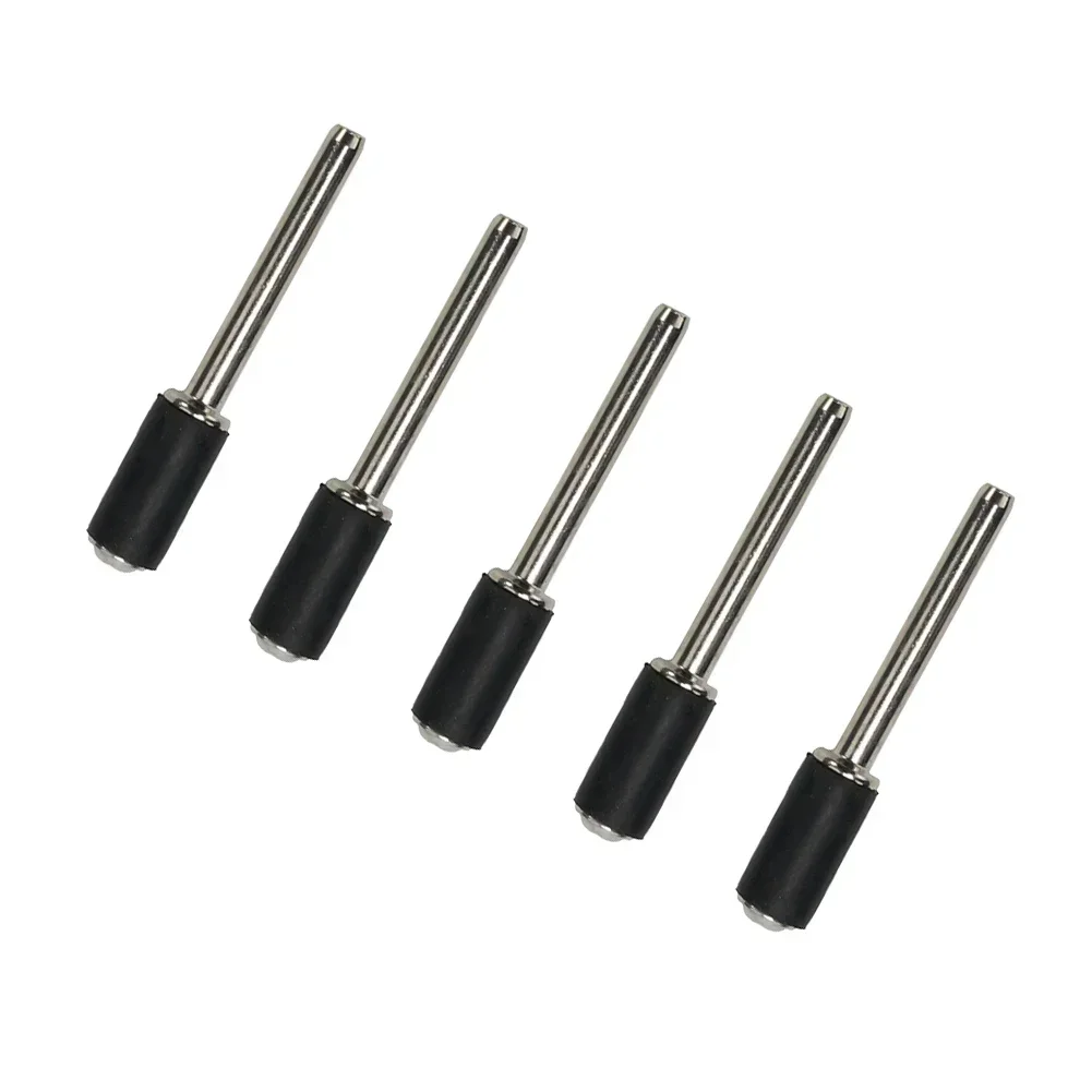 

5pcs Drum Sanding Kit Abrasive Tools Rubber Sanding Mandrels Grinder Drum Sandpaper Kit For Rotary Tool 1/8 Inch Shank