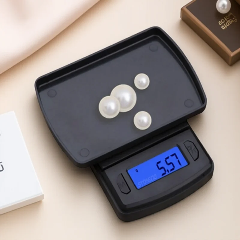 

High Precision 500g/0.01g Digital Kitchen Scale Jewelry Food Weight Balance Carat Scale Portable Electronic Scale