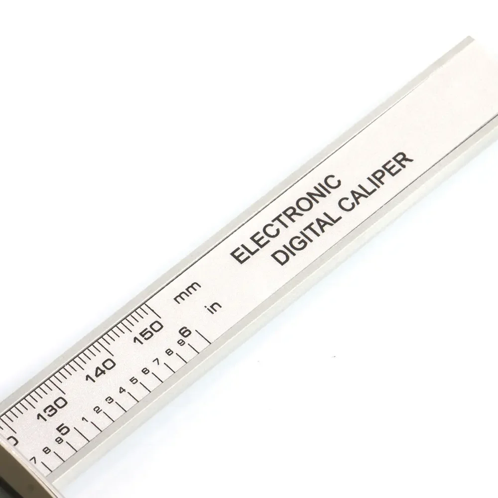 Imagem -05 - Carbon Fiber Vernier Caliper Digital Scriber Slide Régua Deslizante Escala Ferramenta Bateria Excluída Carpinteiros
