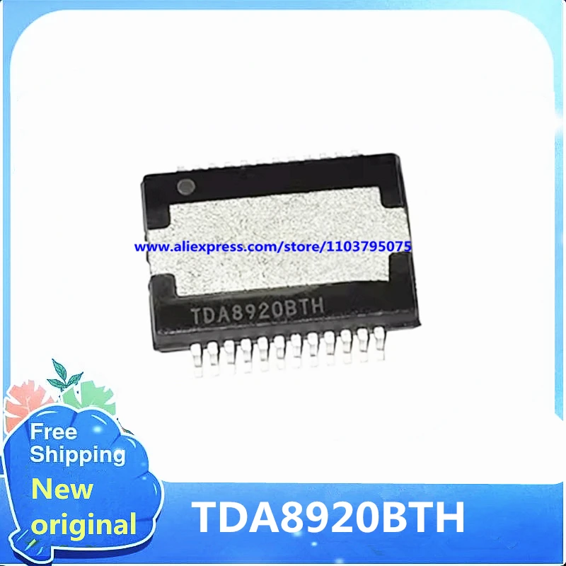 1PCS/LOT 100% New Original TDA8920BTH HSOP24 Audio power amplifier