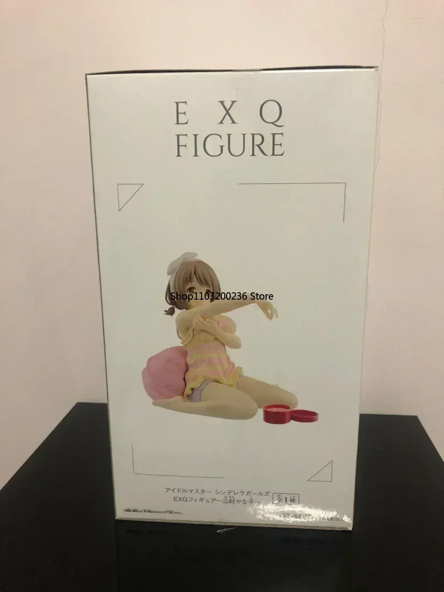 BANDAI Original EXQ THE IDOLM@STER Cinderella Girl Mimura Kanako Hand-made Action Figure Finished Product Model Toys