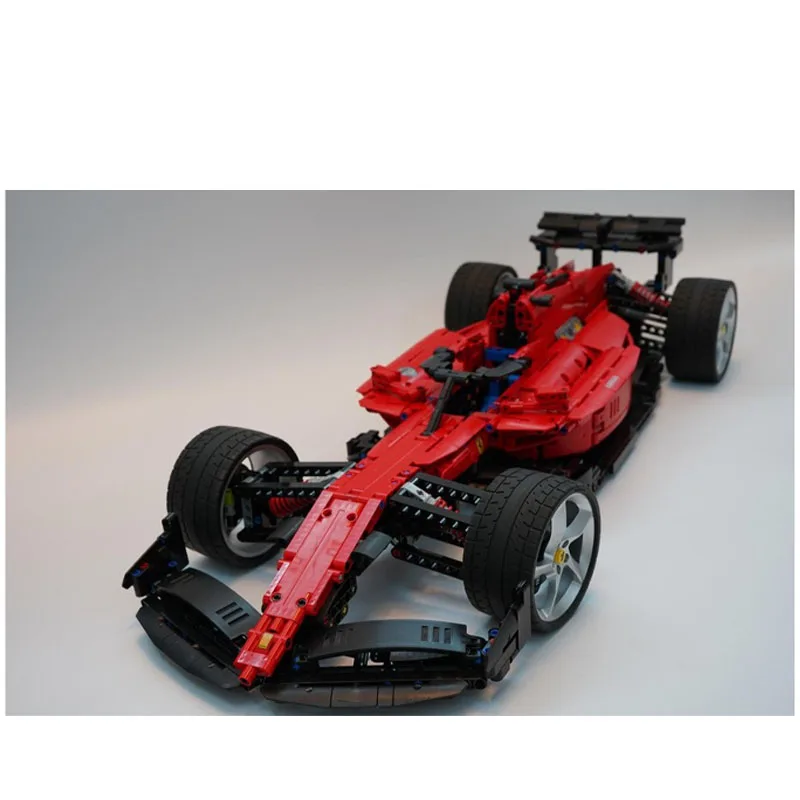 

MOC-136182RedF1Formula спортивный автомобиль гоночный строительные блоки модель1649 частиMOC креативные игрушки для мальчиков и детей на день рождения строительные блоки