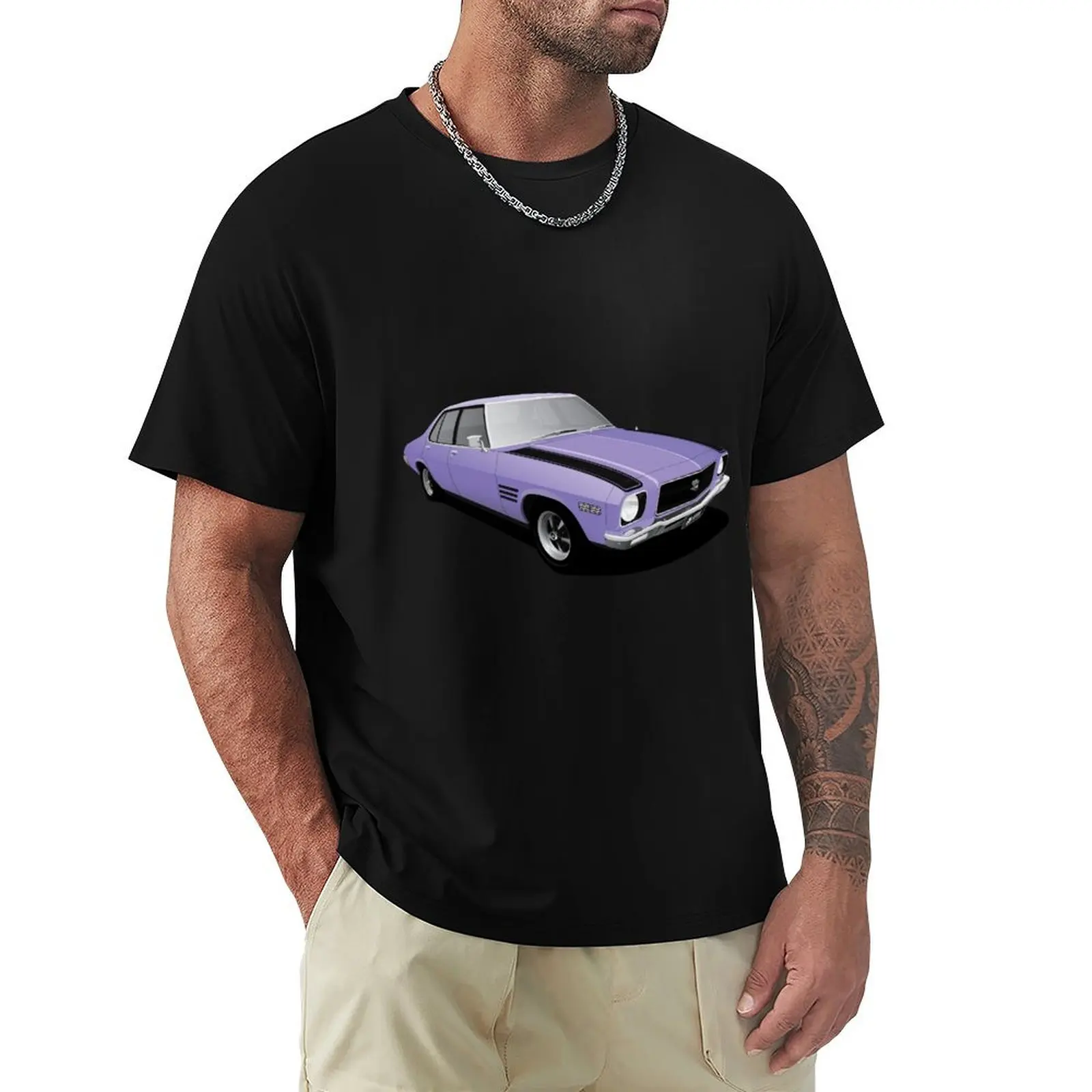 Holden HQ SS-Camiseta Ultra violeta, ropa de anime de tallas grandes, camisetas personalizadas, camisetas pesadas personalizadas para hombres