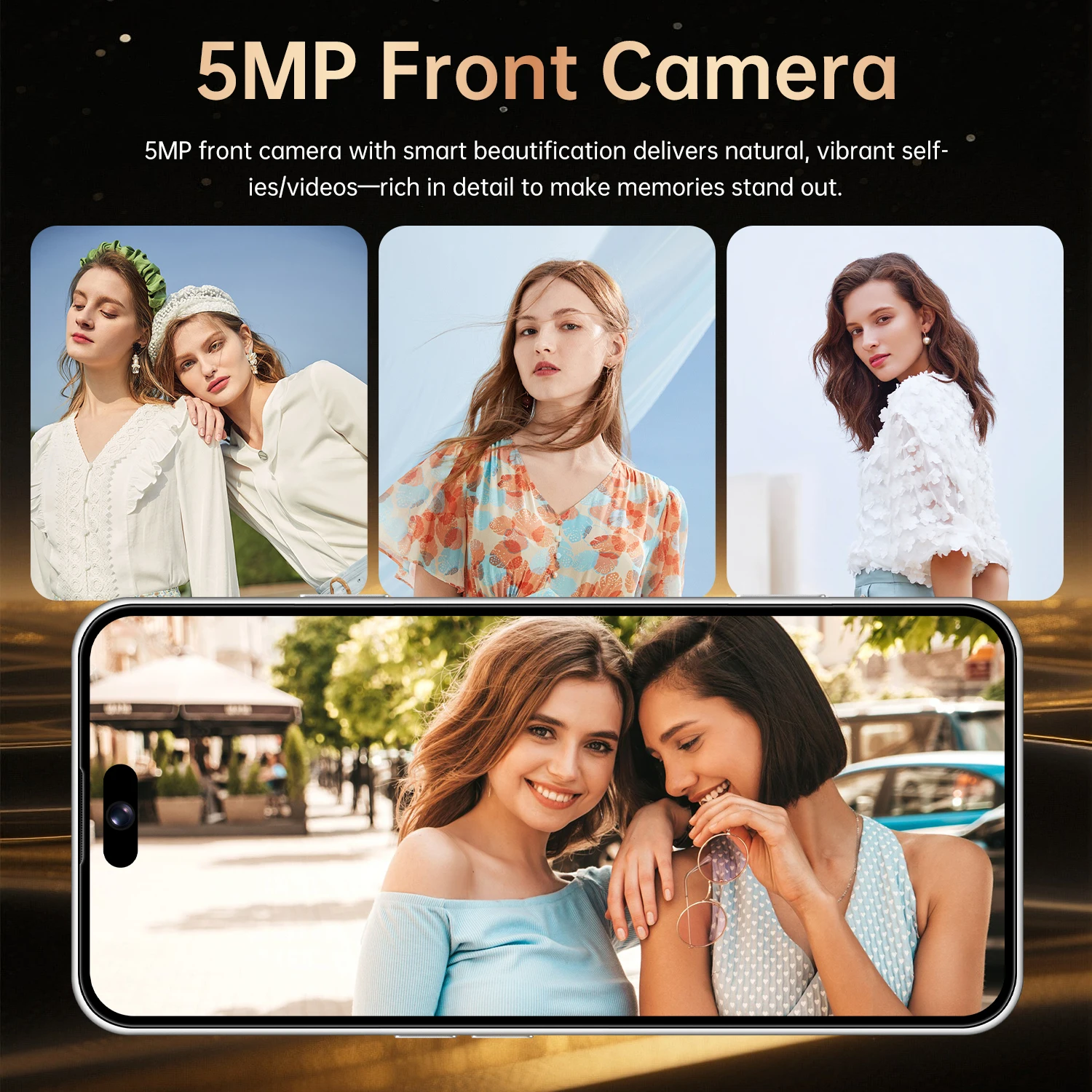 IVMI Smartphone 17Pro Max Android10.0 Dual SIM 6.7"Display 3GB RAM 16GB ROM WIFI Bluetooth Google Play Store 4G Mobile Phones