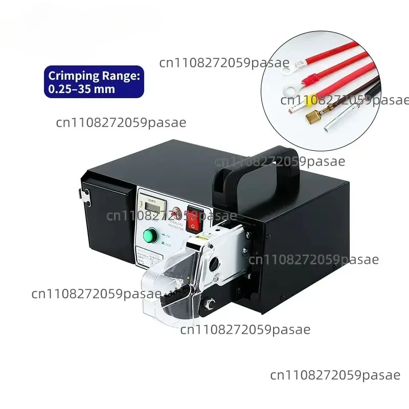 Small equipment flaring rubber hose electromechanical wire terminal crimping clamp cable end crimping machine 2800