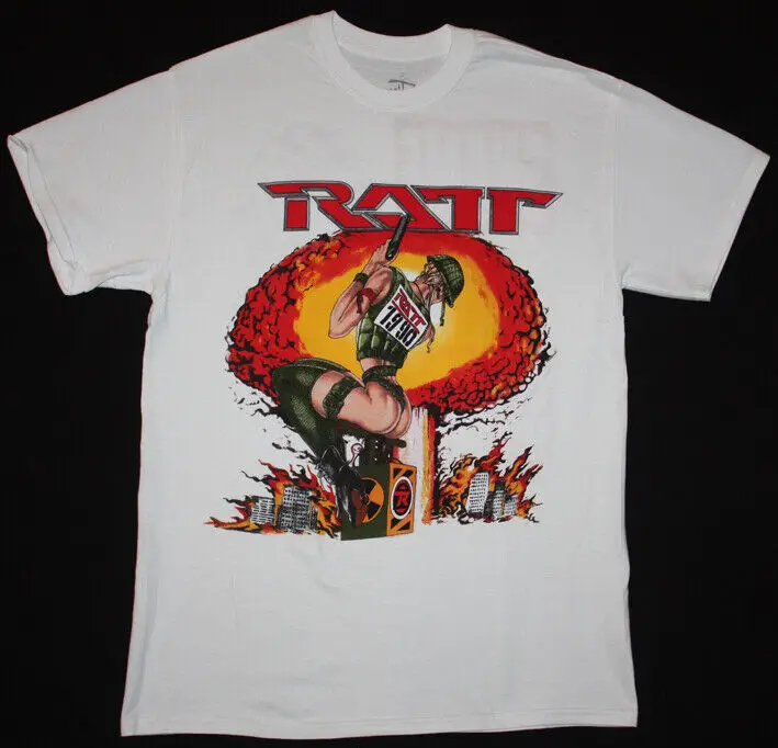 Ratt Detonator Tour Metal Band T shirt reprint digital Men Women LNH5896