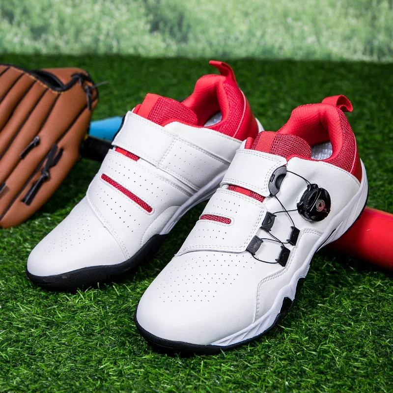 Baskets de baseball coordonnantes pour hommes, chaussures d'entraînement Softball, baskets à pointes professionnelles, confortables, nouveau style