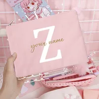 Sacs à cosmétiques de demoiselle d'honneur avec nom personnalisé, trousse de maquillage pour filles, pochette de toilette de voyage, cadeaux d'anniversaire de mariage pour elle 29