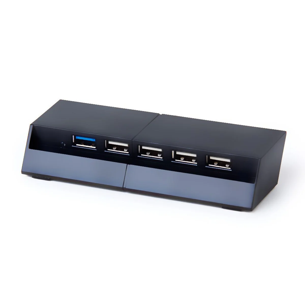 

5-Port Usb 3.0 2.0 Expander Hub Black 58*24Mm For 4 4 Usb Adapter High Speed Charging Splitter Dock