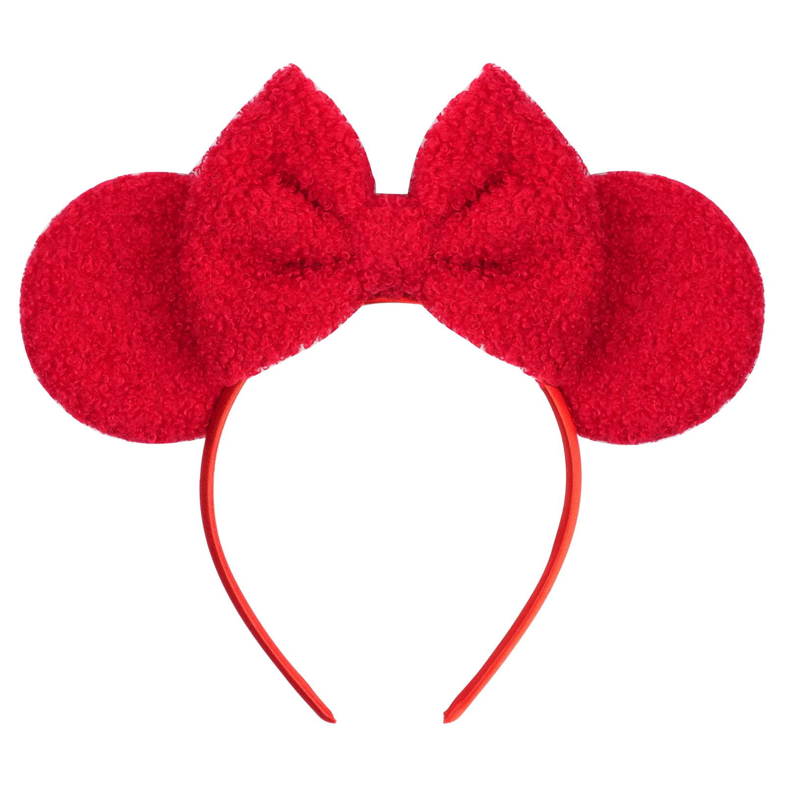 Disney Decor Mickey 3.3" Lamb Ears Headband For Girls Soft B