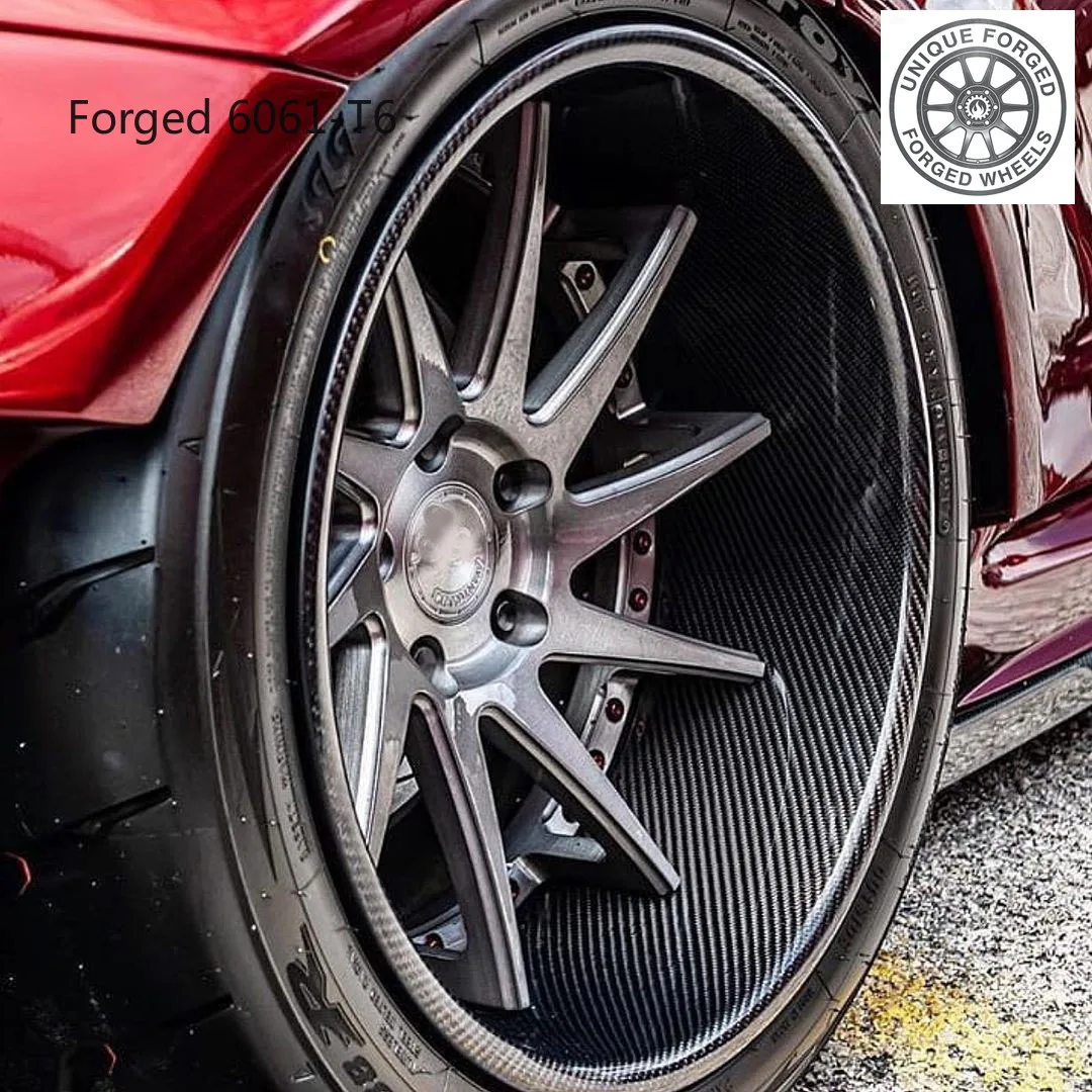 

New model of 26 Deep Concave 19 20 21 22 Inch 2-piece Forged Wheels 5x112 5x120 5x114.3 5X130 Carbon Fiber Forged Alloy Rims