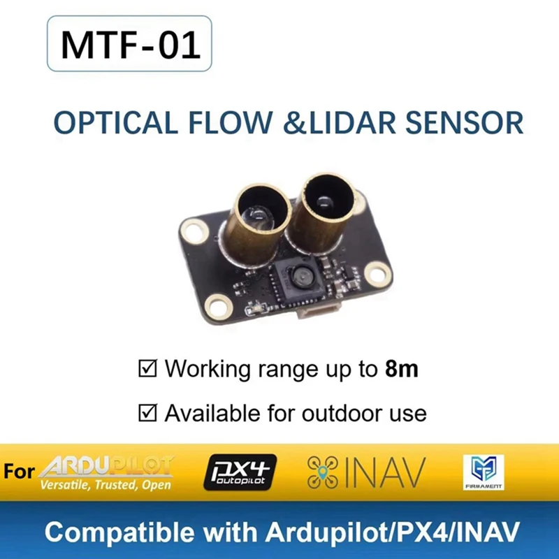 Gran oferta MTF-01 MicoAir módulo de Sensor de flujo óptico y Lidar módulo de posicionamiento UAV para INAV