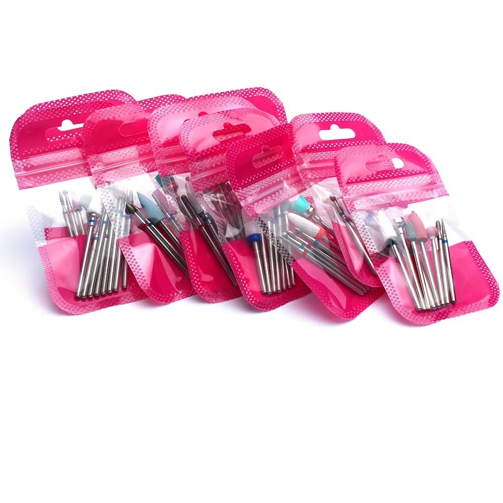 8 szt. Ceramicznych Frezów do Paznokci do Elektrycznego Manicure, Polerowania, Czyszczenia Skórek, Narzędzia do Manicure, Akcesoria do Paznokci