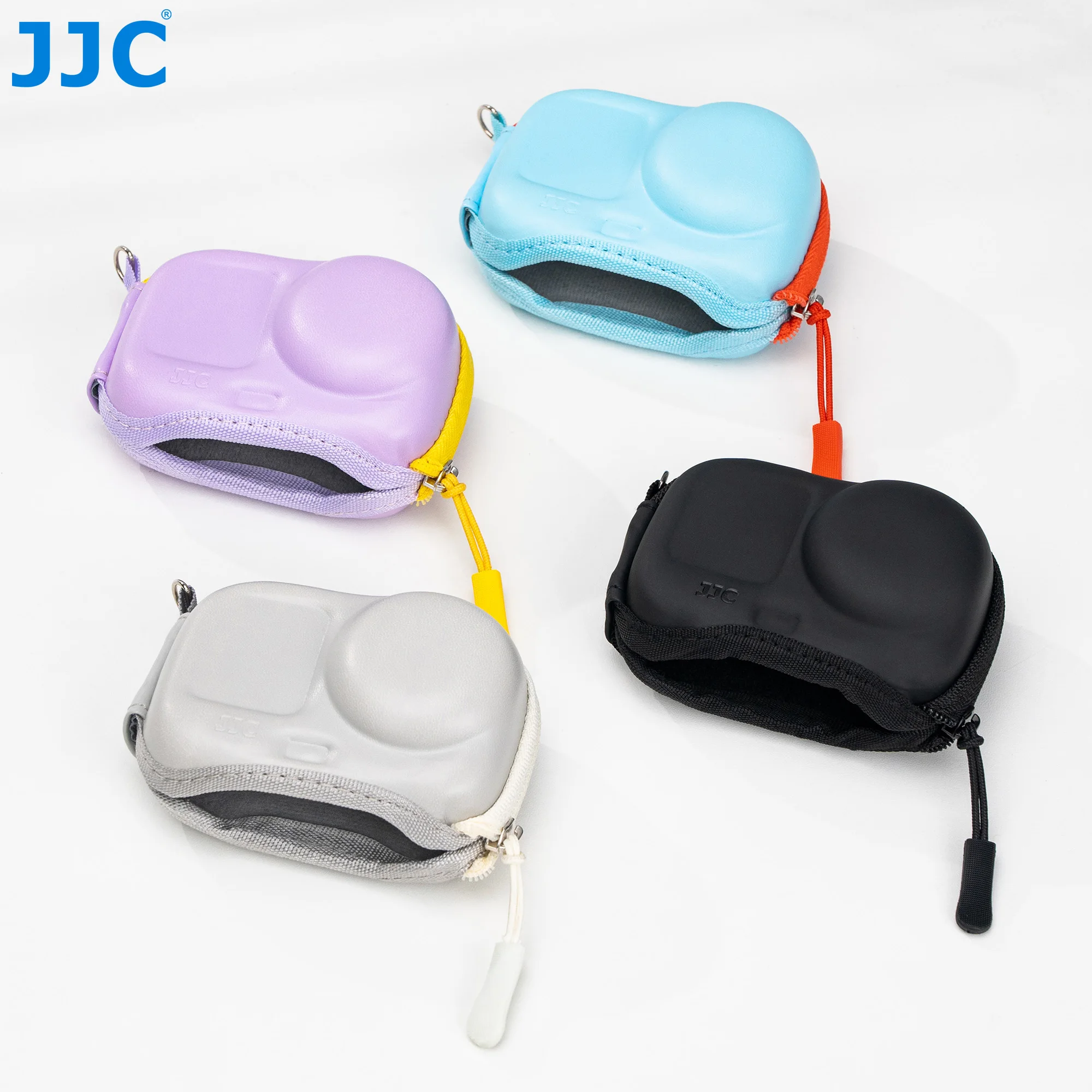 JJC Mini-Tragetasche für DJI Osmo Action 6 5 Pro 4 3 Kamera-Zubehör Wasserdichte Harte Reise-Schutztasche mit Bodenöffnung